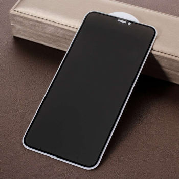 Folie Sticla Huawei P Smart 2020 Full Glue Privacy Negru 