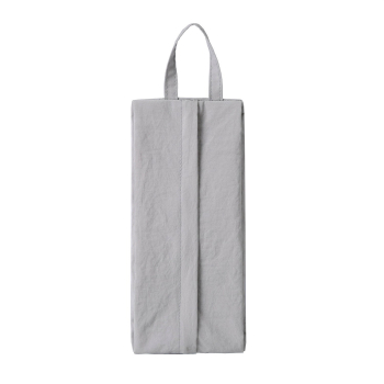 Geanta de Depozitare Flippy Pentru Haine Mici Lenjerie Sosete Cosmetice Impermeabila cu Maner 10x20x3 cm Gri 