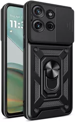 Husa pentru Motorola Moto G75 - Techsuit CamShield Series - Black 