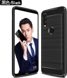 Husa Protectie Flippy pentru Honor 70 TPU Carbon Negru 