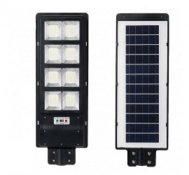 Lampa solara stradala Flippy cu telecomanda senzor de miscare si lumina suport prindere 180 LED-uri IP65 ABS 10AH 200W temperatura 