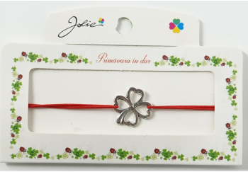 Martisor Bratara cu 2 Noduri Elastica model 2 