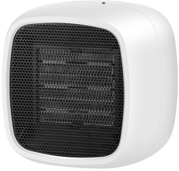 Mini radiator electric portabil Flippy 800 W 2 trepte 150x120x175 mm alb 
