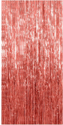 Perdea Franjurata Flippy Model Decor Petrecere pentru Fundal de Poze Amenajare Colorata a Petrecerii Dimensiune 100x200 cm Rose Gold 