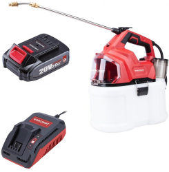 Pulverizator gradina pompa de stropit 8 L vermorel electric cu acumulator 2Ah incarcator 20V Li-ion Worcraft 