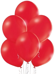 Set 10 Baloane din Latex Flippy Model Party 13 cm 1 g Rosu 