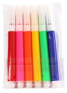 Set 6 Markere Colorate pentru Hartie de Imprimanta Foto Flippy 