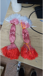 Snur Martisor 43 cm - 2 mm grosime model 2 