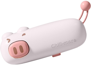 Aparat de Sigilat Ambalaje Flippy Incarcare USB Tip C 400 mAh 10.2 x 3.7 x 4.3 cm Model Porc Roz 