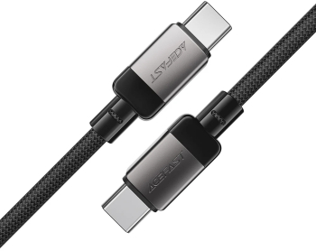 Cablu de date Type-C to Type-C 60W Fast Charging 1.2m - Black