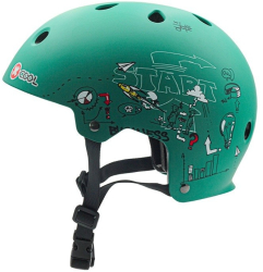 Casca de Protectie pentru Copii Flippy Marime M 52-57cm din ABS Unisex Verde 