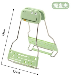 Clema pentru Boluri Creativa Flippy Anti-Alunecare din Silicon de Uz Casnic Rezistent la Temperaturi Inalte Model Animat 19x12 cm Ve 