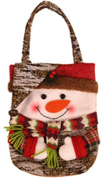 Geanta pentru Cadouri de Craciun Flippy Model Om de Zapada Decoratiune Sarbatori 46x23x2 cm Multicolor 