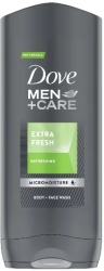 Gel de dus pentru barbati Dove Extra Fresh 400 ml 