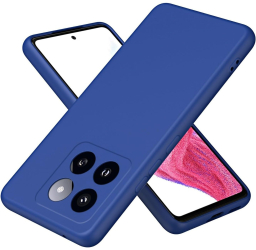 Husa de Protectie Flippy pentru Xiaomi 14 Liquid Silicone cu Microfibra pe Interior Protectie Antisoc Compatibil Incarcare Wireless A 