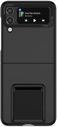 Husa de protectie Flippy Pliere Tridimensionala Multifunctionala PC pentru Samsung Galaxy Z Flip 5 Negru 