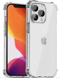 Husa de protectie Flippy TPU pentru Apple iPhone 13 Pro Max 6.7 inch Antisoc Protectie colturi Rezistenta la impact Transparenta 