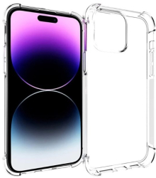 Husa de protectie Flippy TPU pentru Apple iPhone 15 Pro Antisoc Protectie colturi Rezistenta la impact 1.5 mm Transparenta 
