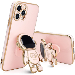 Husa de Protectie TPU 2in1 Flippy pentru Apple iPhone 14 Pro Max Astronaut cu Suport Antisoc Rezistenta la Impact Protectie Camera Ro 