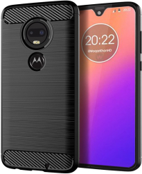 Husa Protectie Flippy pentru Motorola Moto G22 TPU Carbon Negru 