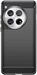 Husa Protectie Flippy pentru OnePlus 12 TPU Carbon Negru 