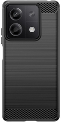 Husa Protectie Flippy pentru Xiaomi Redmi Note 13 5G TPU Carbon Negru 