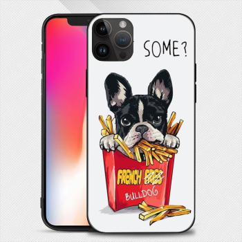 Husa TPU Flippy Model Catel iPhone 15 Pro Max Alb 