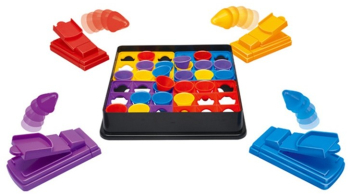 Joc Interactiv pentru Copii Flippy 4 Hats Off Tabla de Joc Figurine Palarii +3 Ani Multicolor 