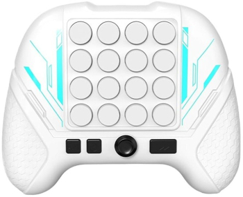 Jucarie Interactiva Pop It Flippy Tip Consola Anti-Stres 5 Moduri de Joc din ABS si Silicon +3 Ani Sunete si Lumini Model Controller 