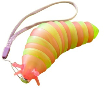 Jucarie Senzoriala Antistres Flippy Fidget Toys Omida Tip Breloc 11 cm +3 Ani Roz/Verde 