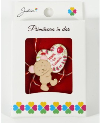 Martisor Brosa Mica in Cutie Dimensiune Brosa 2.5-3 cm Material Metal Model Ursulet 