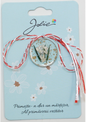 Martisor din Acril Dimensiune Pandantiv Aprox 2 cm Multicolor Model 10 