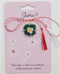 Martisor din Acril Dimensiune Pandantiv Aprox 2 cm Multicolor Model 18 