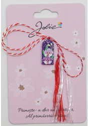 Martisor din Acril Dimensiune Pandantiv Aprox 2 cm Multicolor Model 2 