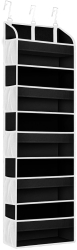 Organizator Suspendat pentru Usi Flippy din Nailon si Plasa Baza de Carton Ingrosat 5 Buzunare Principale + 10 Buzunare Laterale 140 x 