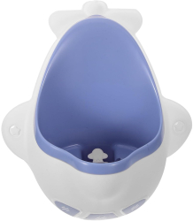Pisoar pentru Baieti Flippy 0-8 Ani in Forma de Avion Perie Inclusa Montare pe Perete Carlig Autoadeziv Inclus 29 x 33.5 cm Alb/Alba 