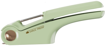 Presa Multifunctionala pentru Usturoi 4in1 Flippy Presa Feliator Desfacator de Borcane Curatator Fructe/Legume 22 x 8.8 cm Verde 