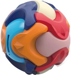 Pusculita Sub Forma de Minge Flippy de Construit se Asambleaza/Dezasambleaza din Plastic 16.5x16.5x16.5 Multicolor 
