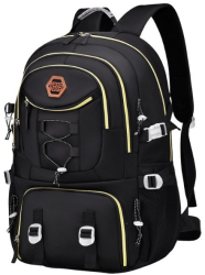 Rucsac Multifunctional pentru Calatorie Flippy pentru Alpinism Voiaj Drumetii din Panza Oxford 34x16x52 cm Negru 