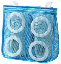 Sac pentru Spalare Incaltaminte Flippy pentru Masina de Spalat 28x24.5x8 cm Albastru 