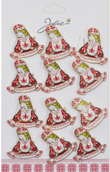 Set 12 Brose Martisor Primavara Drag de Romania 