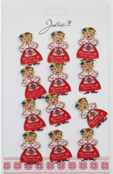 Set 12 Brose Martisor Primavara Mesaj Mandra de Tara Mea 