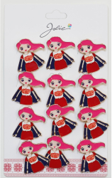 Set 12 Brose Martisor Primavara Mesaj Super Mom 