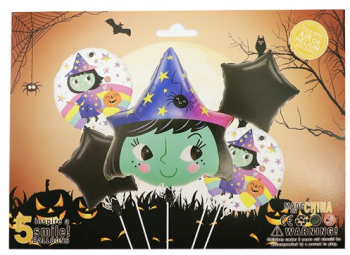 Set 5 baloane folie Halloween 30- 40 cm model 5 
