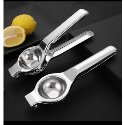 Storcator de Citrice Manual Flippy Rezistent Usor de Folosit si Depozitat Durabil Calitativ 20.5x7cm Inox Argintiu 