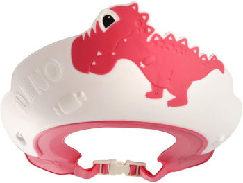 Viziera de Protectie Baie Pentru Copii Fippy Model Dinozaur Dimensiune ajustabila Durabil Usor de curatat Impotriva Samponului pentru 
