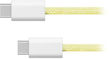 Cablu Kruger&Matz KM1271-1Y USB TIP C - USB TIP C 60 W 1 m (Galben)