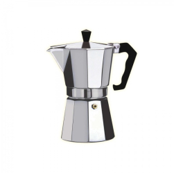 Cafetiera Espresso Floria 3 cesti 150 ml Ø 8 cm aluminiu Argintiu 