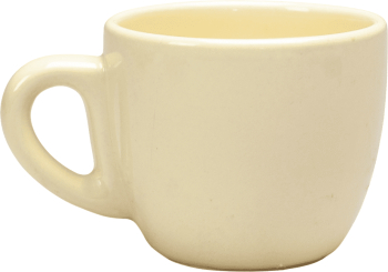 Ceasca cu toarta 100 ml Crem Ivoire 