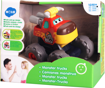 Masinuta Bebe Monster Truck Taurasul Cel Furios 